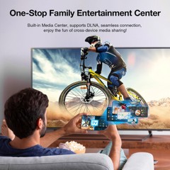 ATSC 3.0 4K UHD Digital OTA TV Tuner Converter Media Player Smart TV Box DVR EPG