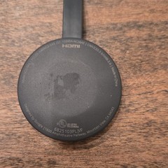 Google Chromecast 2nd Gen 1080p HDMI Wi-Fi Dongle Black NC2-6A5