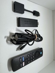 Amazon Fire Stick 3rd Gen S3L46N w/ Voice Remote, Power Supply, & HDMI Extender