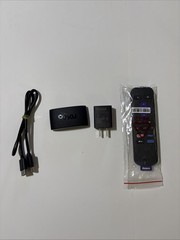 Roku Express 3930X Digital Media Streamer w/ New Remote HDMI Cable EUC