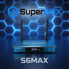 SuperBox S6 Max Streaming Media Device – Authorized Dealer – Same Day Shipping