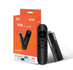 M98 Y10 Smart TV Stick Android 13 BT 5.0 ATV Allwinner H618 2.4G 5G Dual Wifi HD