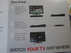 Slingbox SB500 + HDMI-to-Component Adapter Original Cables