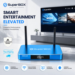 SuperBox S6 Max TV BOX Parental Control Authorized Dealer Free Ship