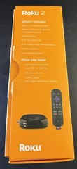 Roku 2 Media Streamer W/ Headphone Jack- Black (2720R) Vh7