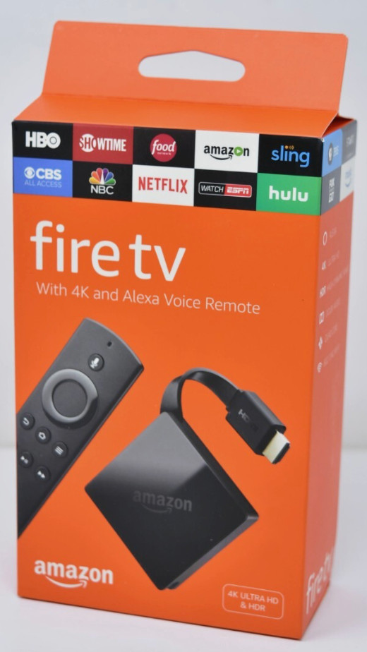 Amazon Fire TV 4K Ultra HD Pendant and Alexa Voice Remote – New Sealed