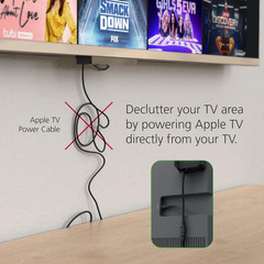 Mission Y Splitter Power Cable for Apple TV – Power Directly from Your TV