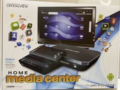 Crystalview 72-4930 Google Android Smart TV Home Media Center Brand New 8E