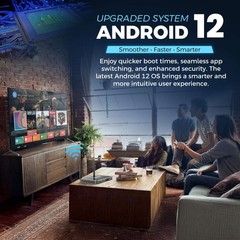 Vseebox Elite Ultra Android TV Box, 8K Streaming Media Player with Voice Control