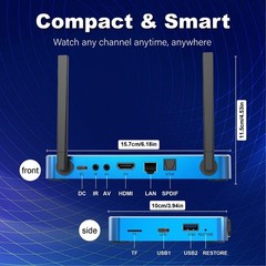 Streaming Box with all channel Superbox S7MAX 2026 VS VSEEBOX V6MAX MediaPlayer