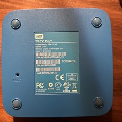 Western Digital WD TV Play C2H Media Player Smart TV With Remote & Cable