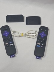 Pair Of Roku Express 4K With Remotes TESTED Works