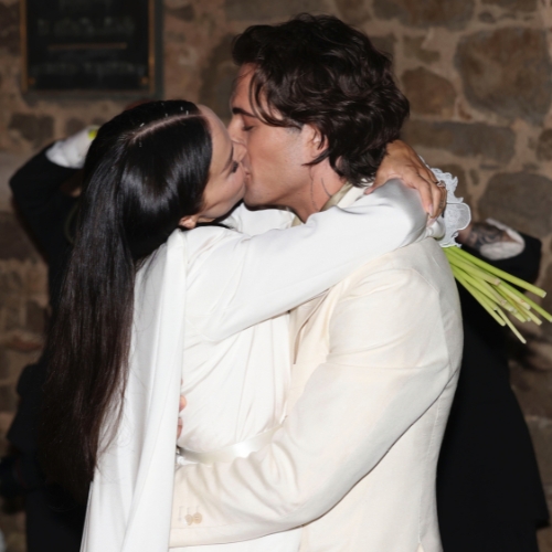 Damiano y Dove ya son marido y mujer
